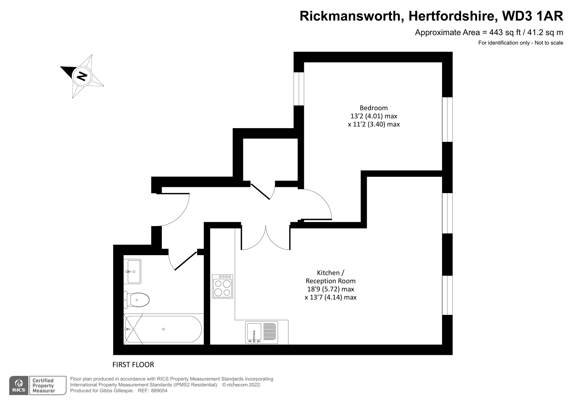 141A,, High Street, Hertfordshire floorplan
