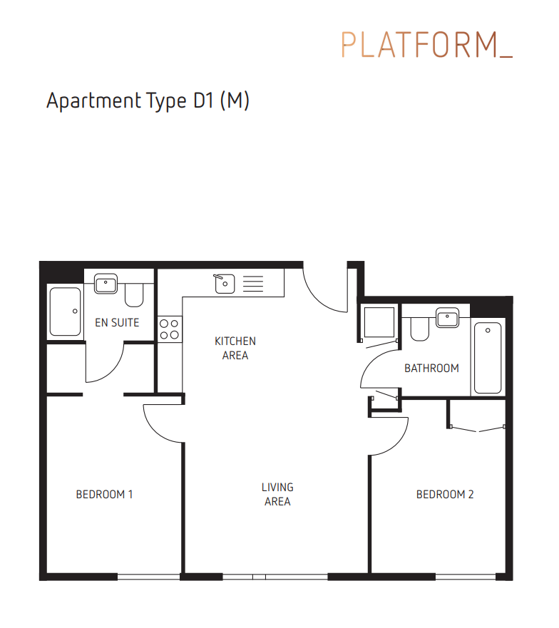 J116, Platform_Cardiff, Dumballs Rd, Cardiff,, Cardiff floorplan