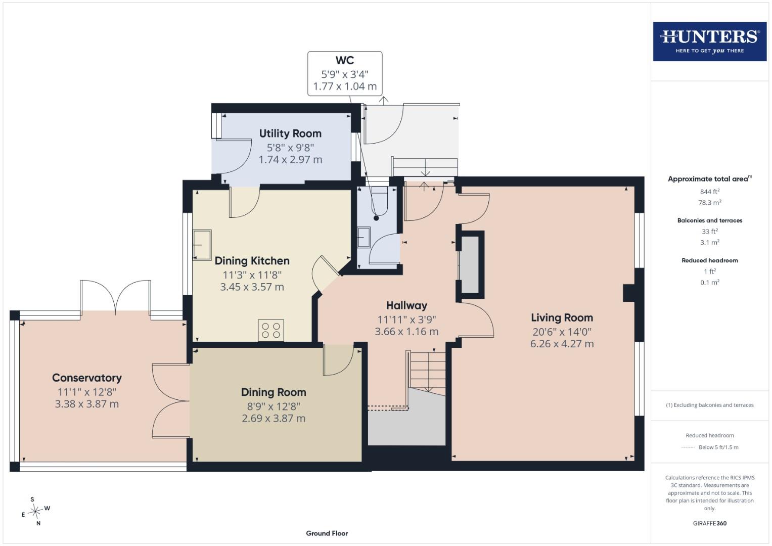 12, South Bank Close, Wigton floorplan