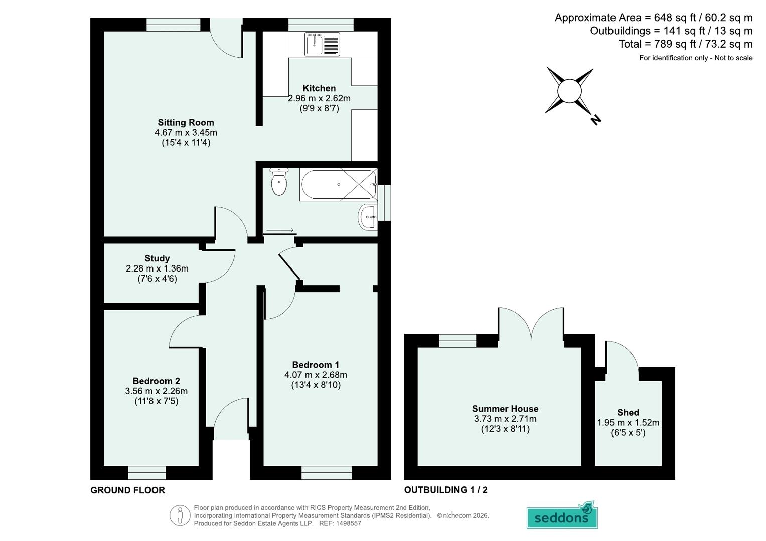 3, Boyes Close, Tiverton floorplan