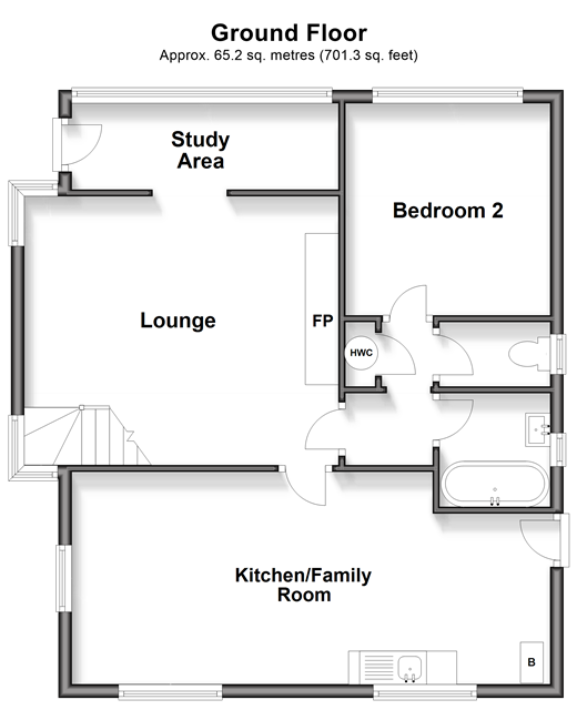 Dunes Road, Greatstone floorplan