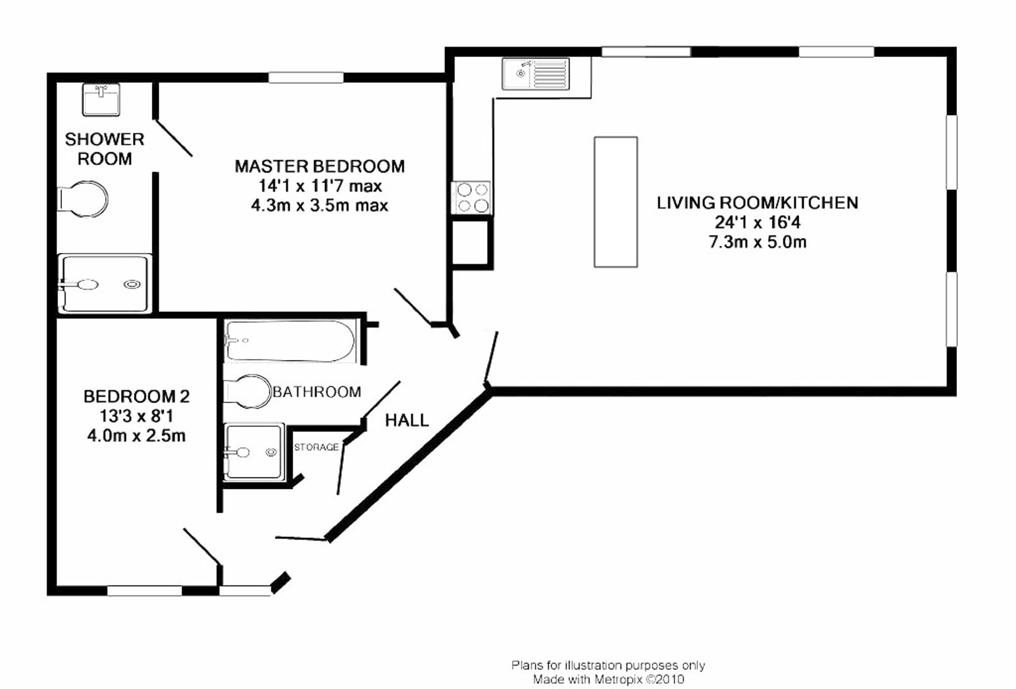 3 Butchers Court Southdowns Park, Haywards Heath floorplan