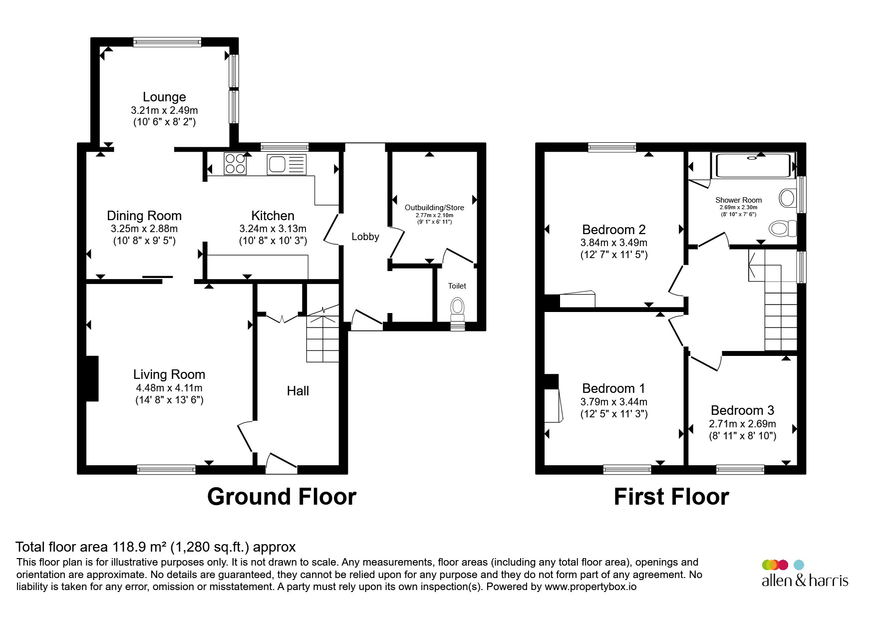 62, Shepherds Way, CIRENCESTER floorplan