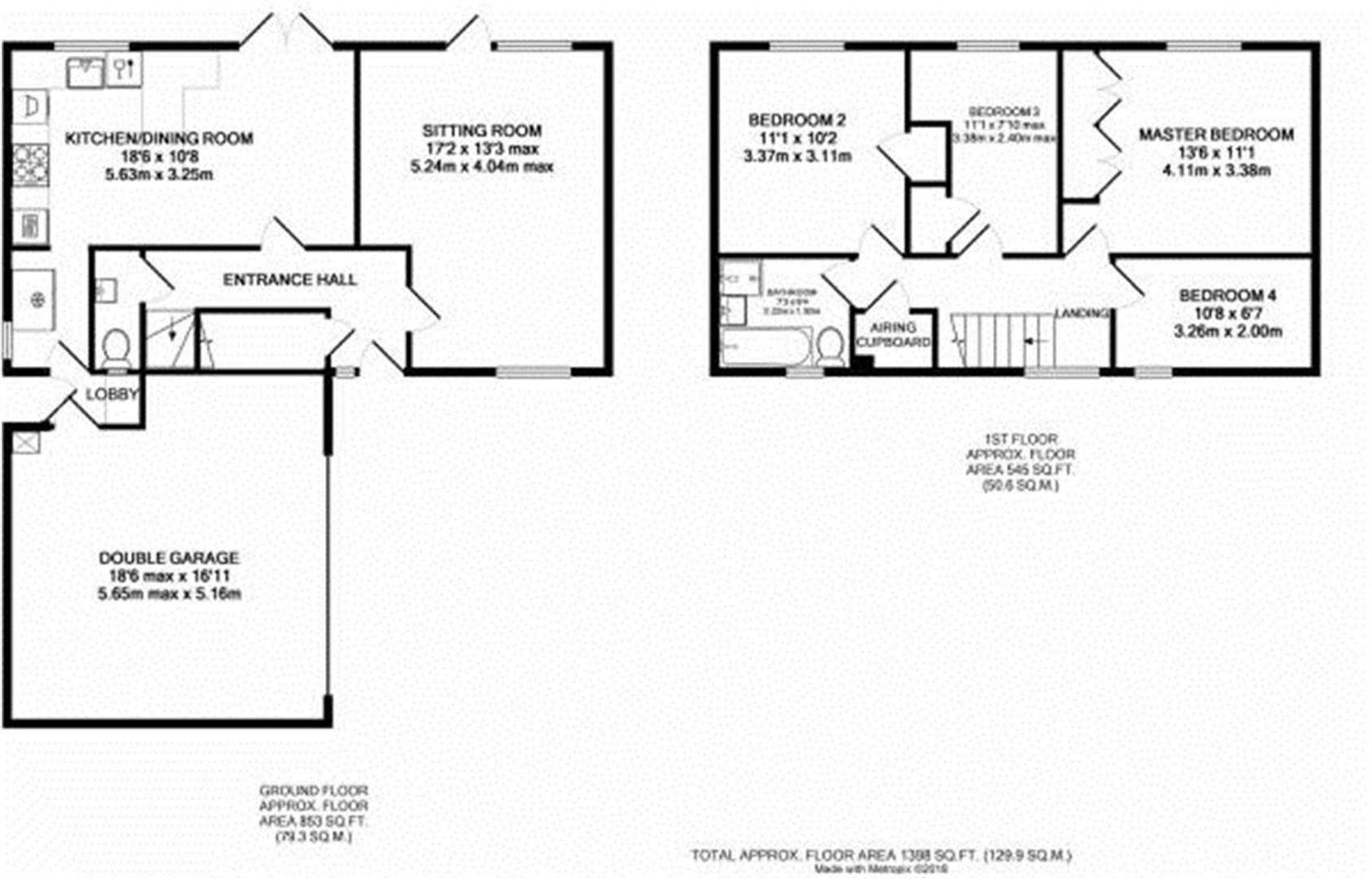 4 Bedrooms Detached house for sale in Farthing Drive, Letchworth Garden City SG6