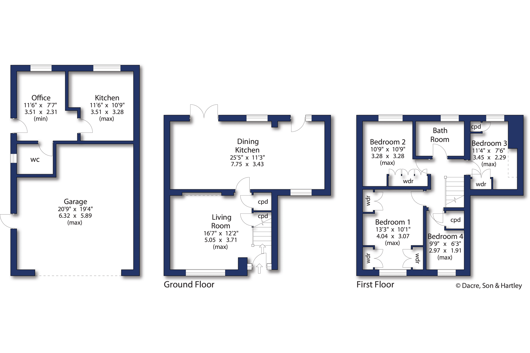 7, Wood Close, Leeds floorplan