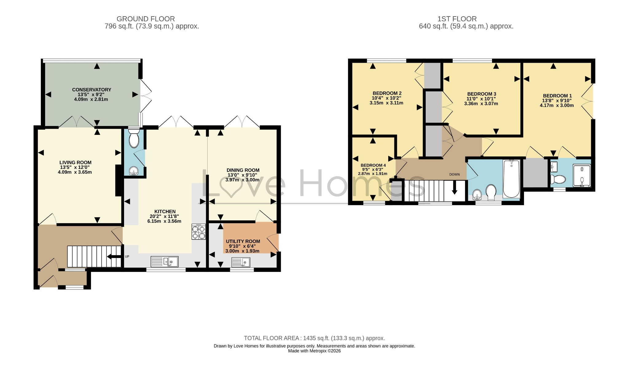 49 Spensley Road, Westoning, Bedfordshire floorplan