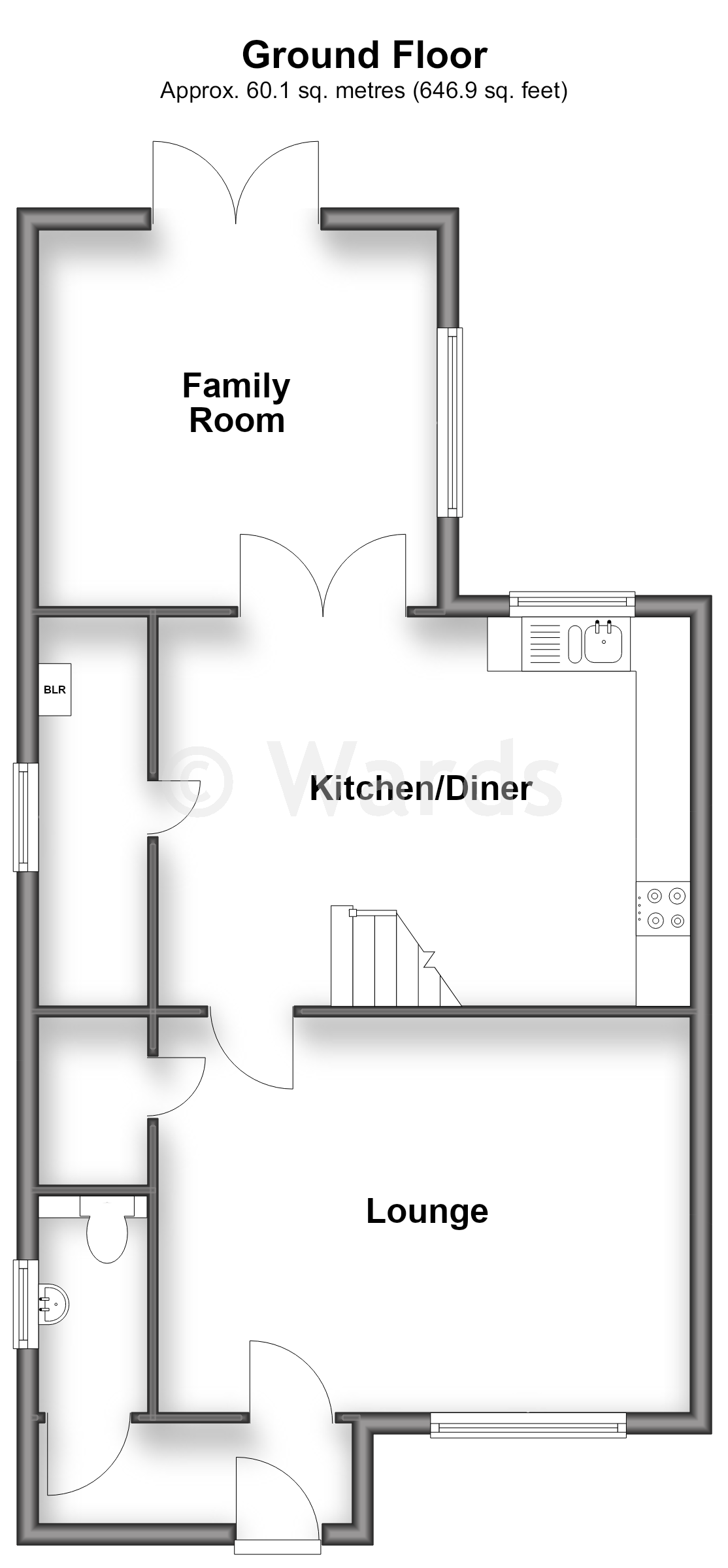 33, Meadowdown Close, Gillingham floorplan