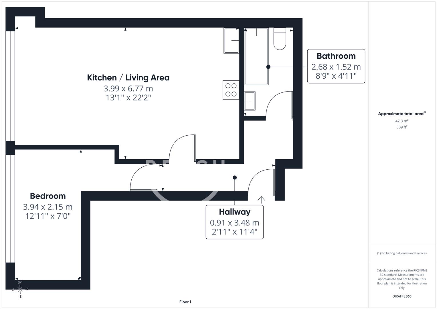 Hanbury Street, London floorplan