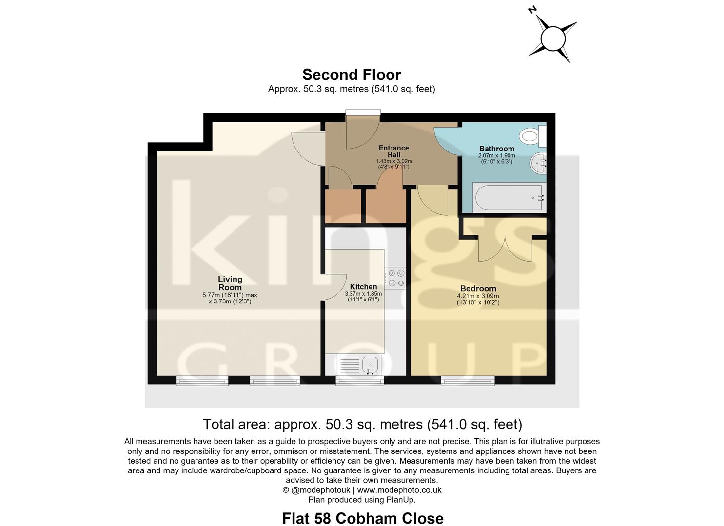 Cobham Close, Enfield floorplan