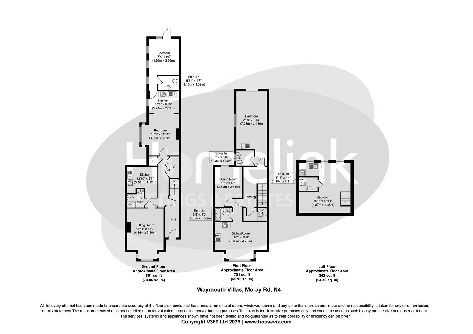 2 Waymouth Villas, Moray Road, Finsbury Park floorplan