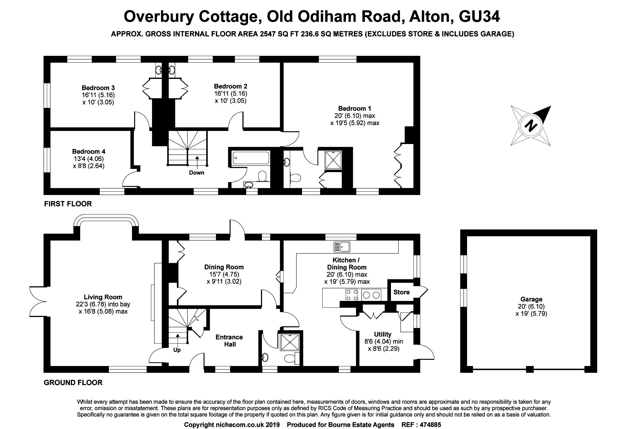 4 Bedrooms Detached house for sale in Old Odiham Road, Shalden, Hampshire GU34