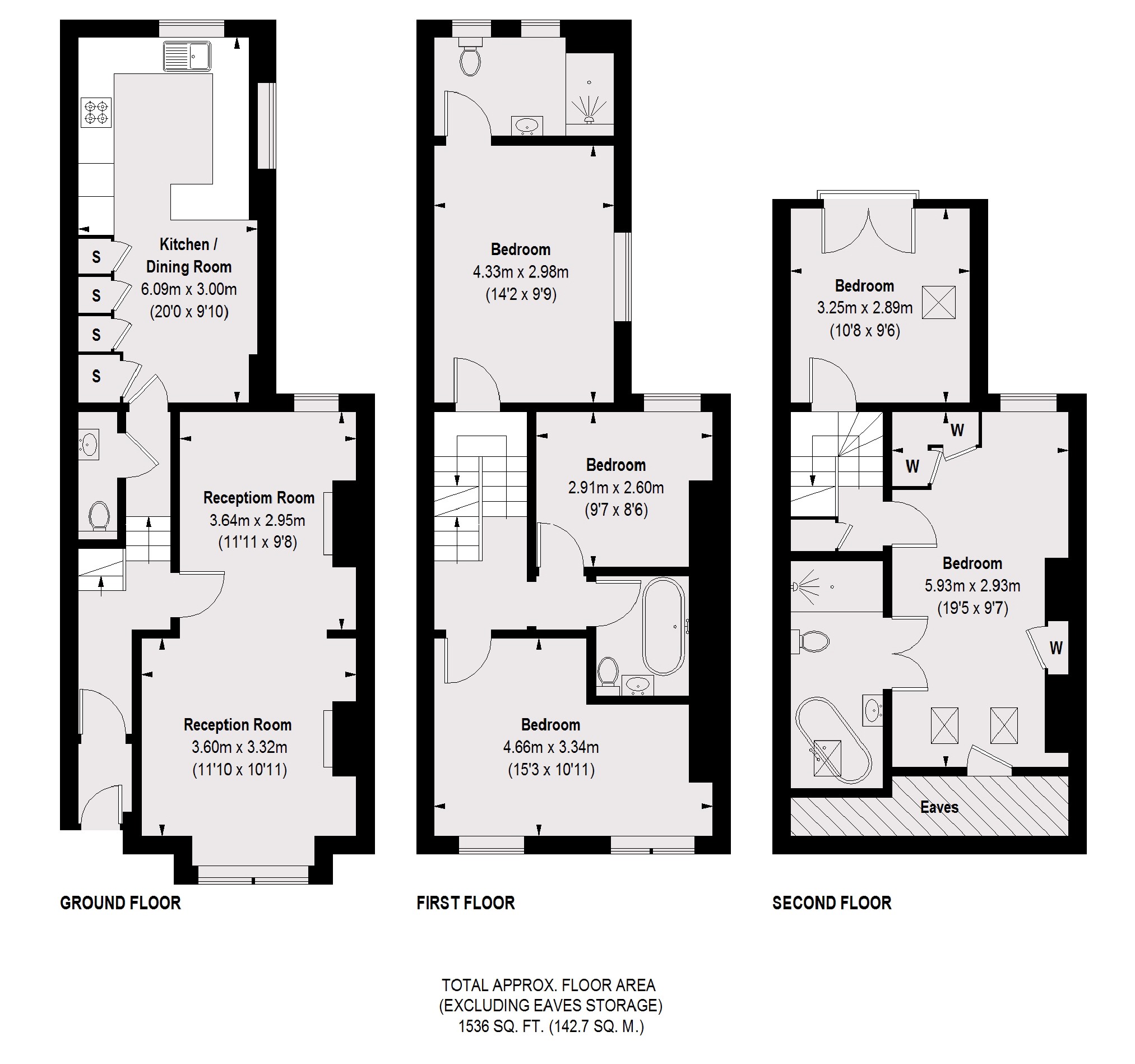 Devonshire Road, London floorplan