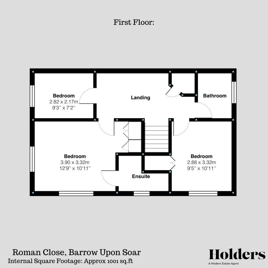 35, Roman Close, Loughborough floorplan