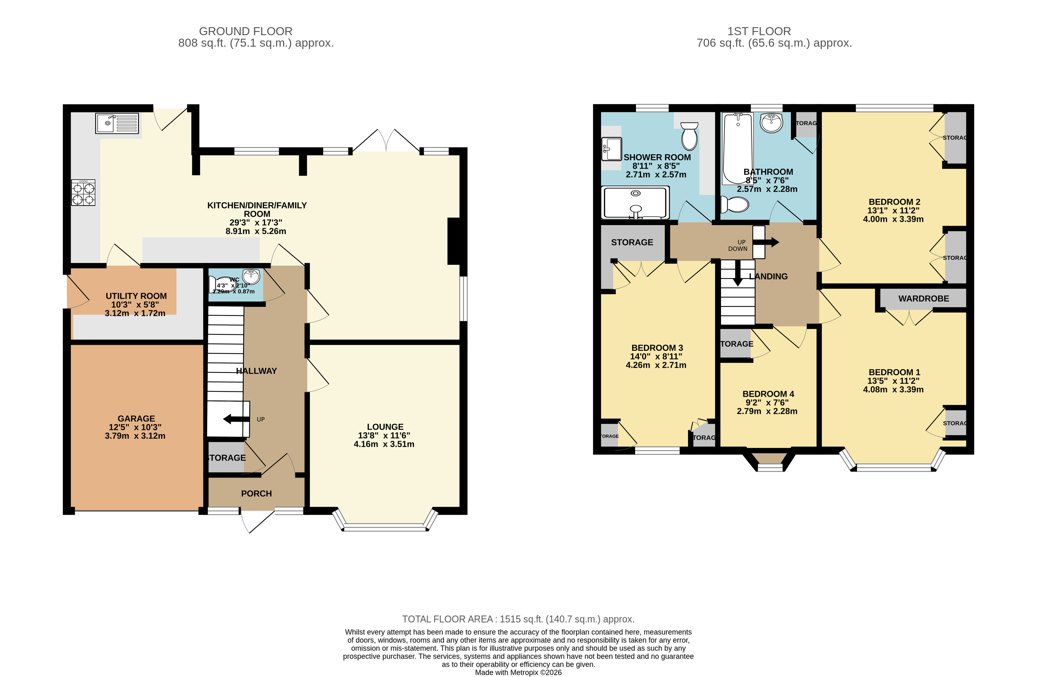 6, Cedar Avenue, Birstall, Leicester floorplan