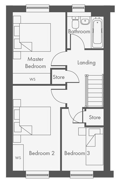 Plot 44 - Heath floorplan