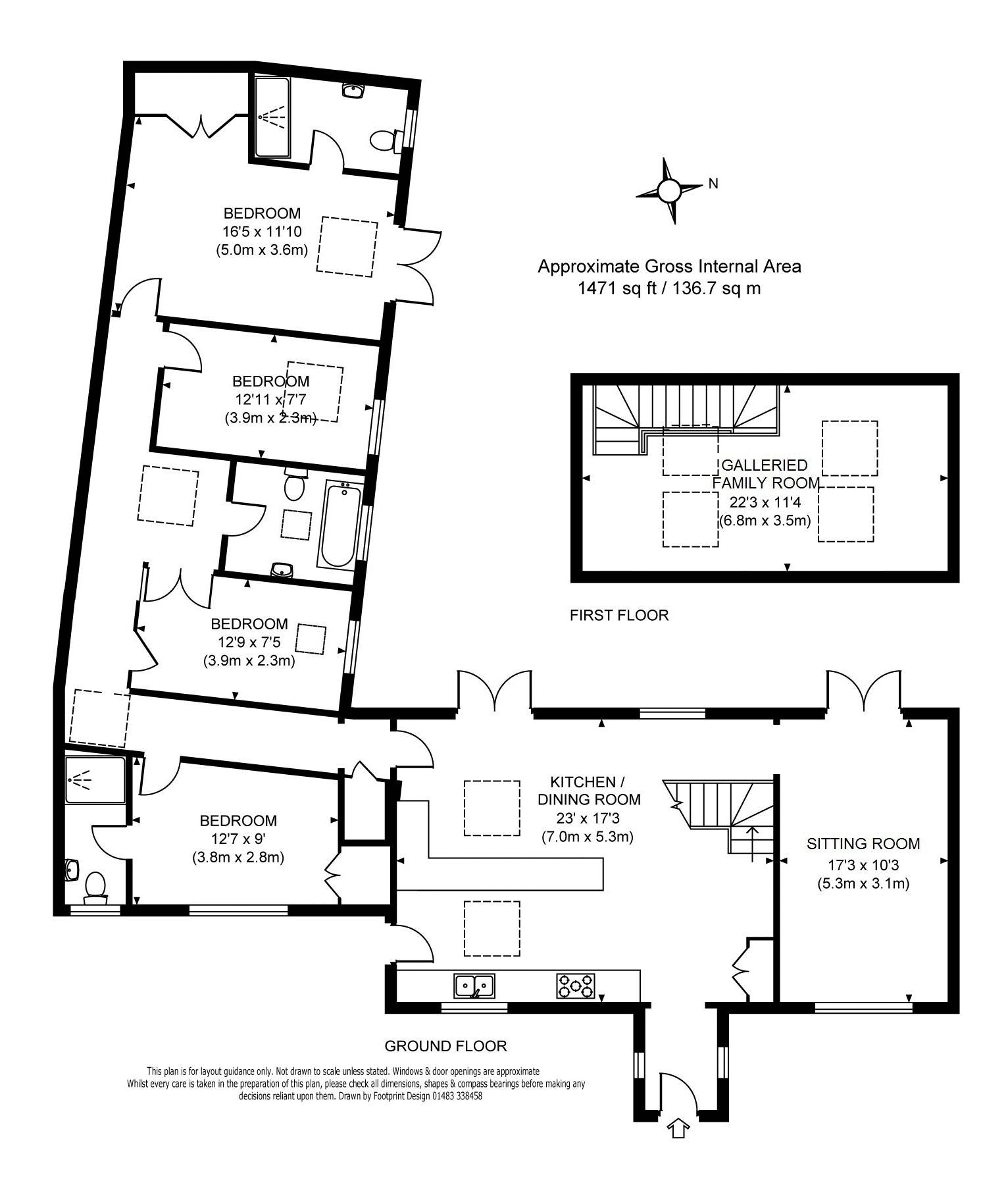 4 Bedrooms Detached house for sale in Dunsborough Park, Ripley, Woking GU23
