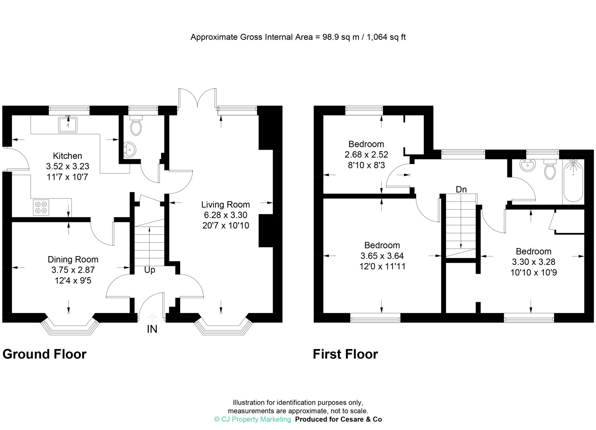 35, Woodland Close, Tring floorplan