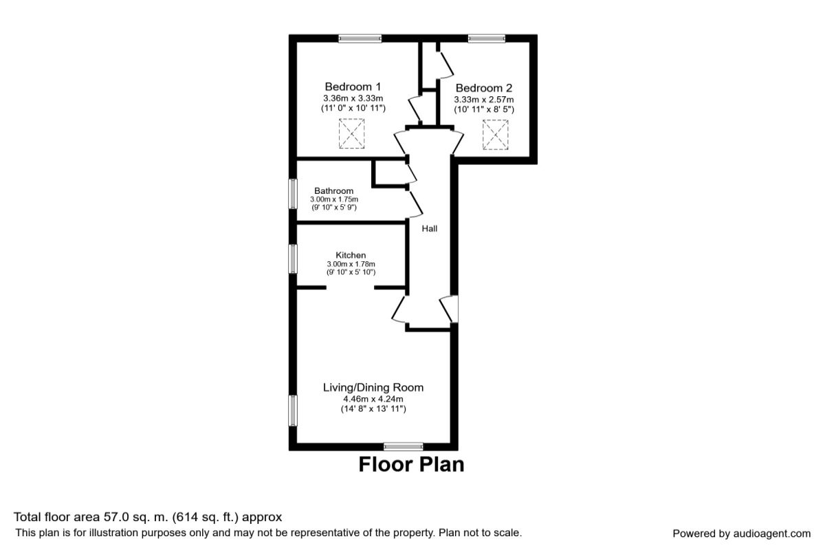 2 Bedrooms Flat to rent in Ravens Wood Brow, Billinge, Wigan WN5