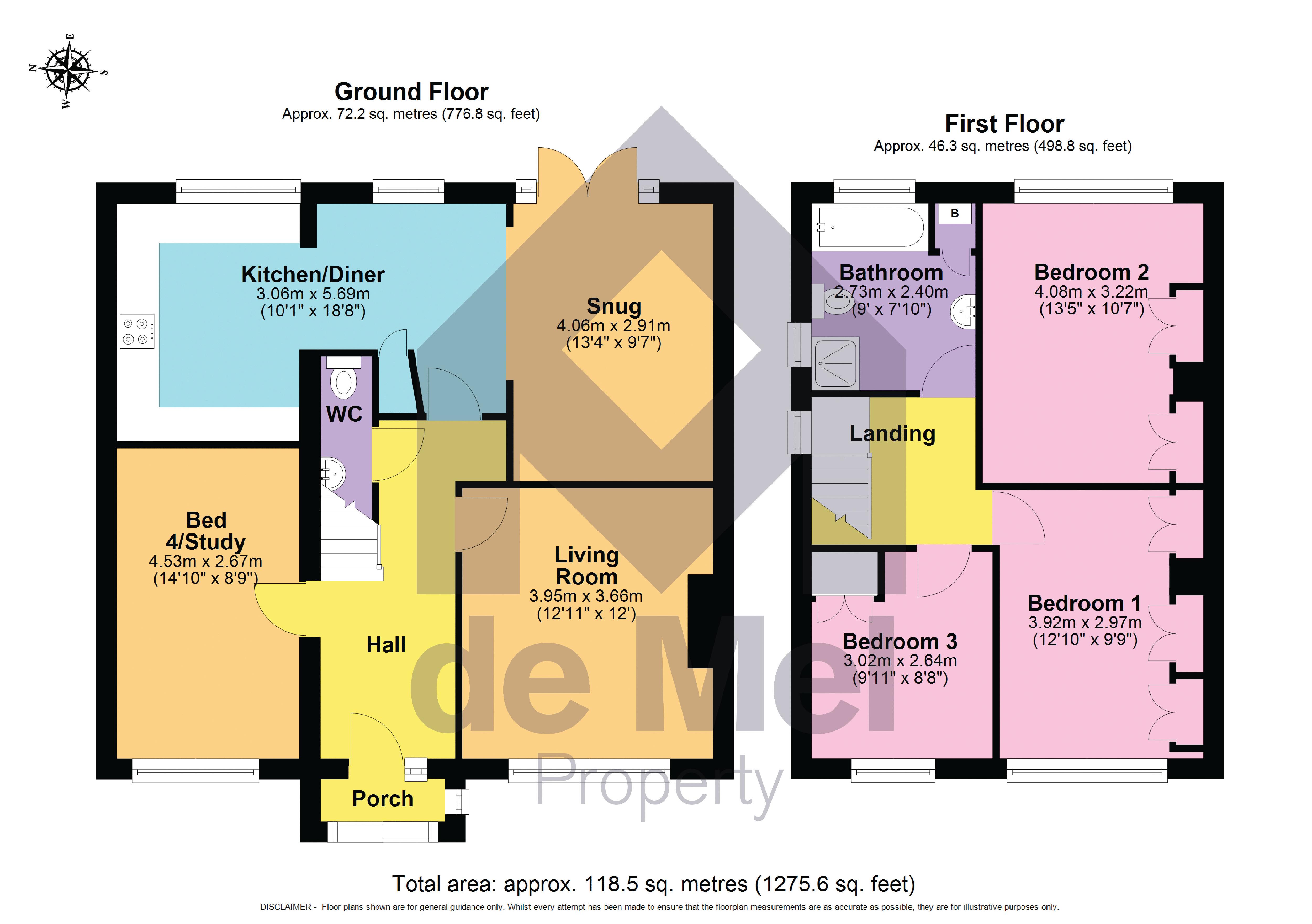 50, Kayte Lane, Cheltenham floorplan