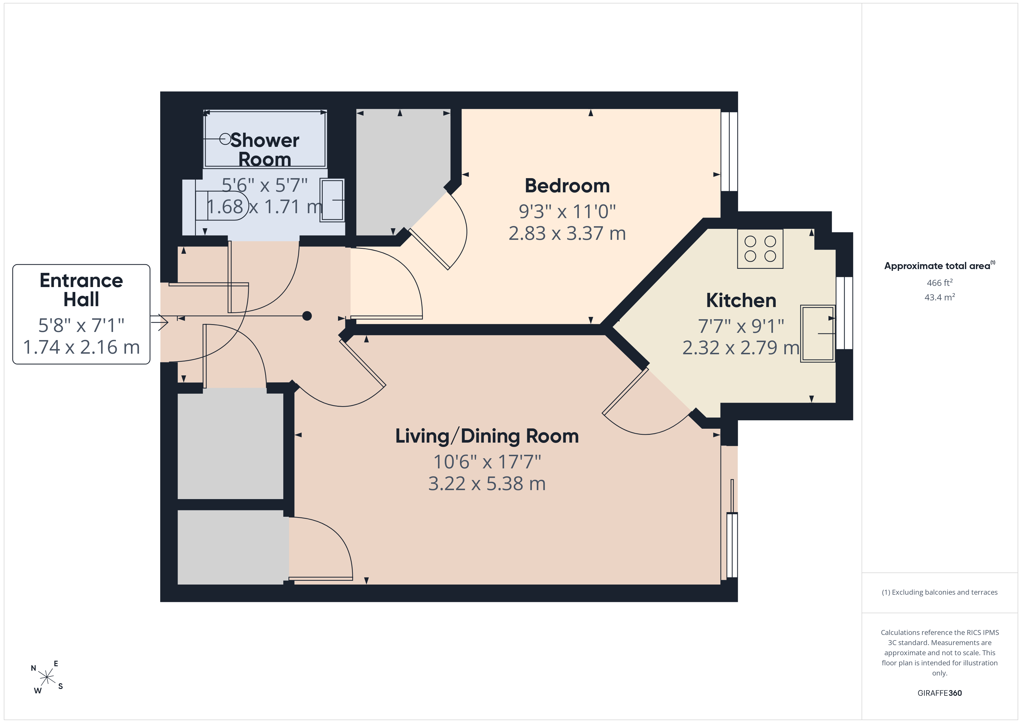 6 Pen Morvah,, Bramble Hill, Cornwall floorplan