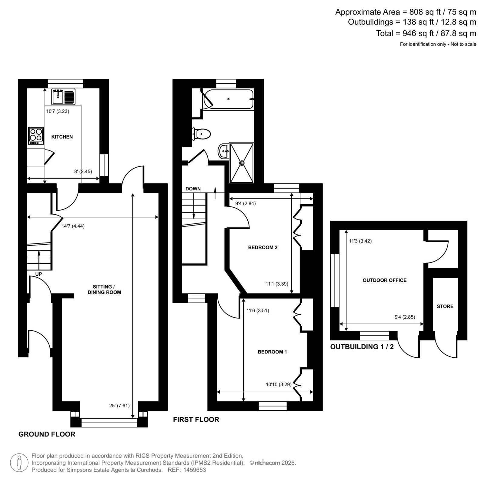 9, Wilfred Street, Surrey floorplan