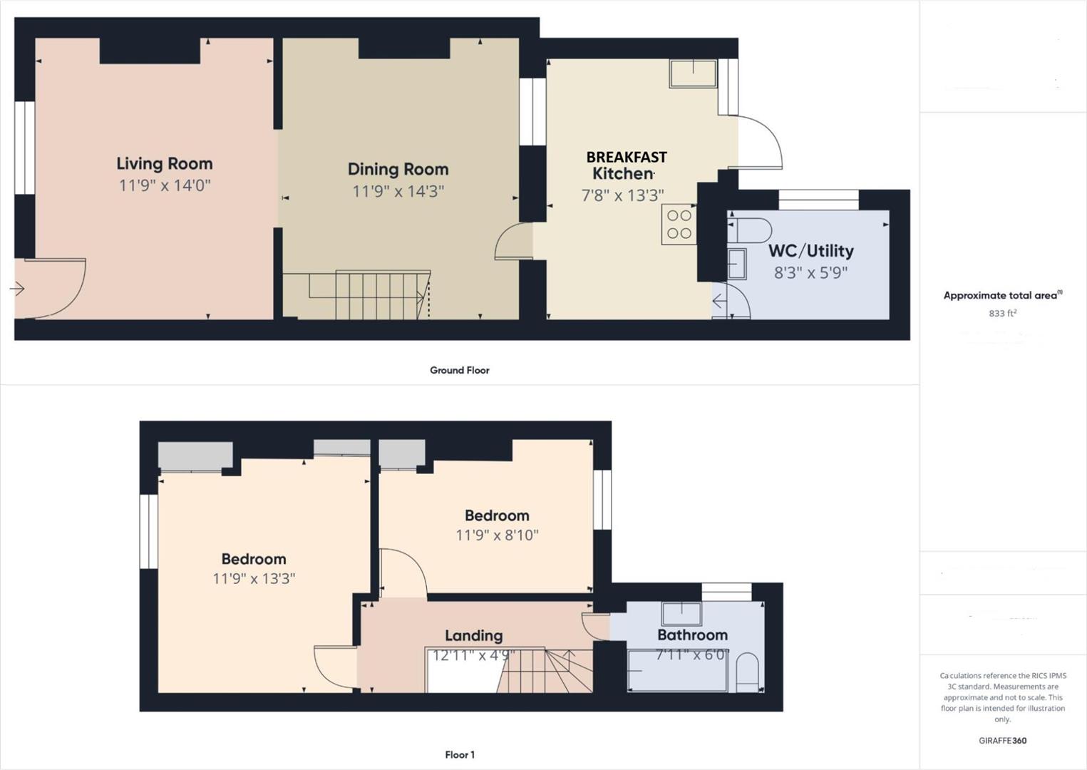 51, Sycamore Avenue, Lowestoft floorplan