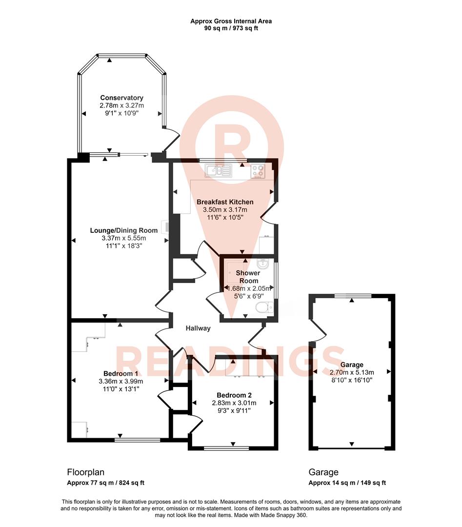 26, Anthony Drive, Leicester floorplan