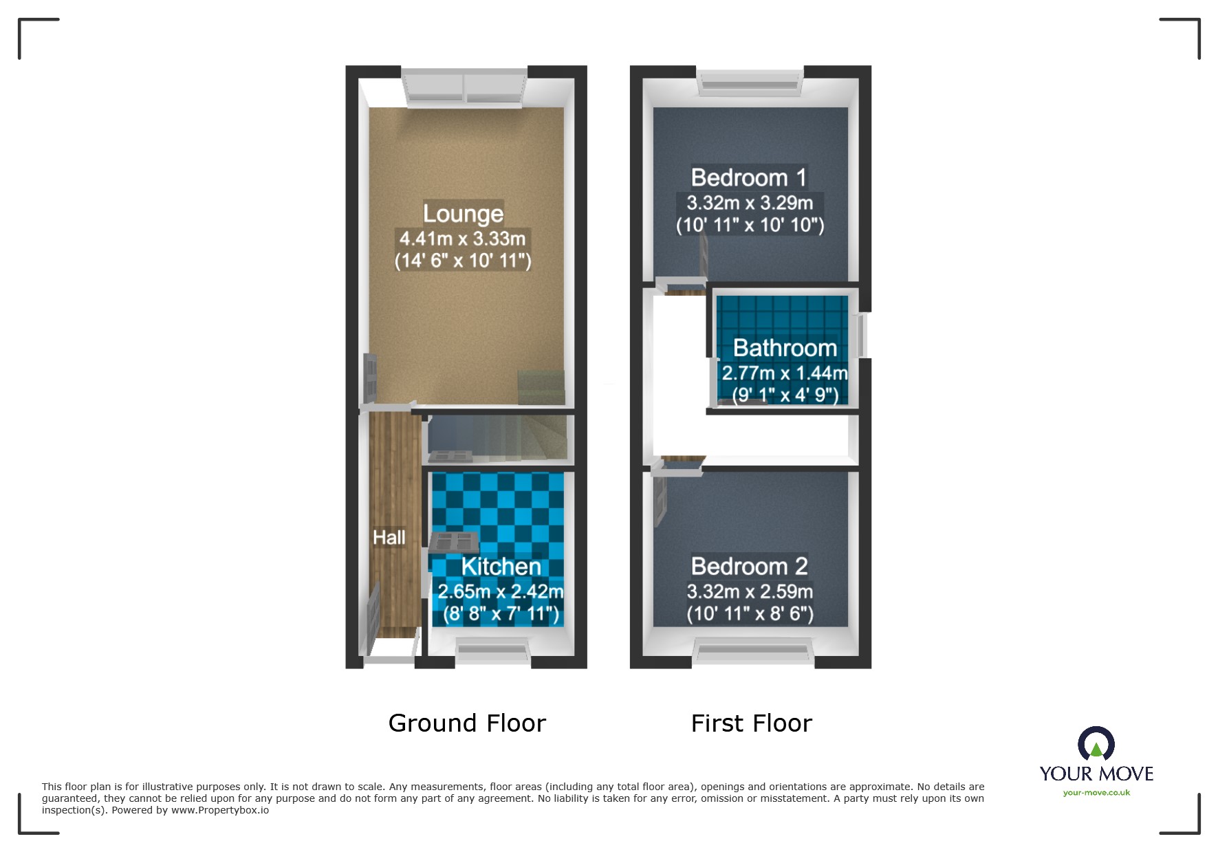 4, Acacia Close, West Midlands floorplan