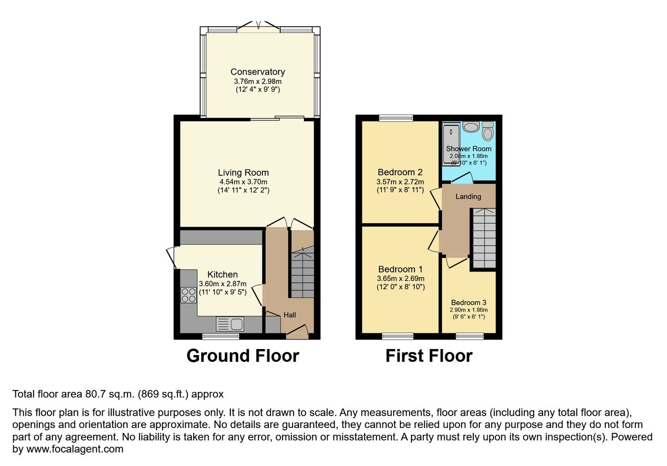 28, Derby Road, Matlock floorplan