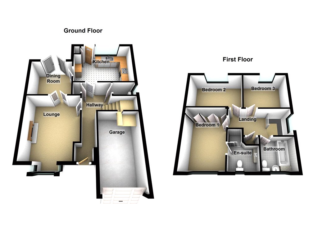 3 Bedrooms Detached house to rent in Riber Close, Grantham NG31