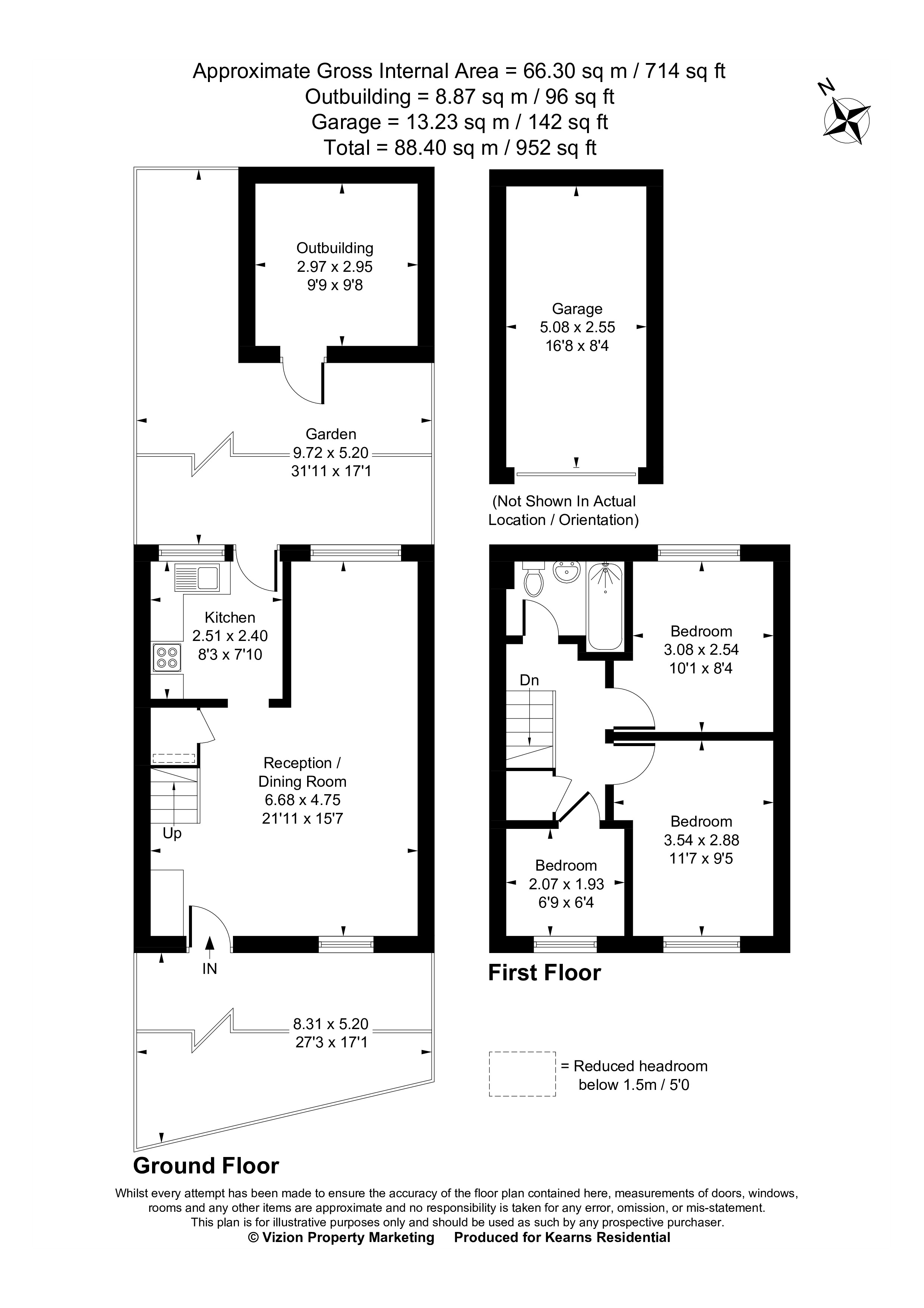 95, Aylsham Drive, Uxbridge floorplan
