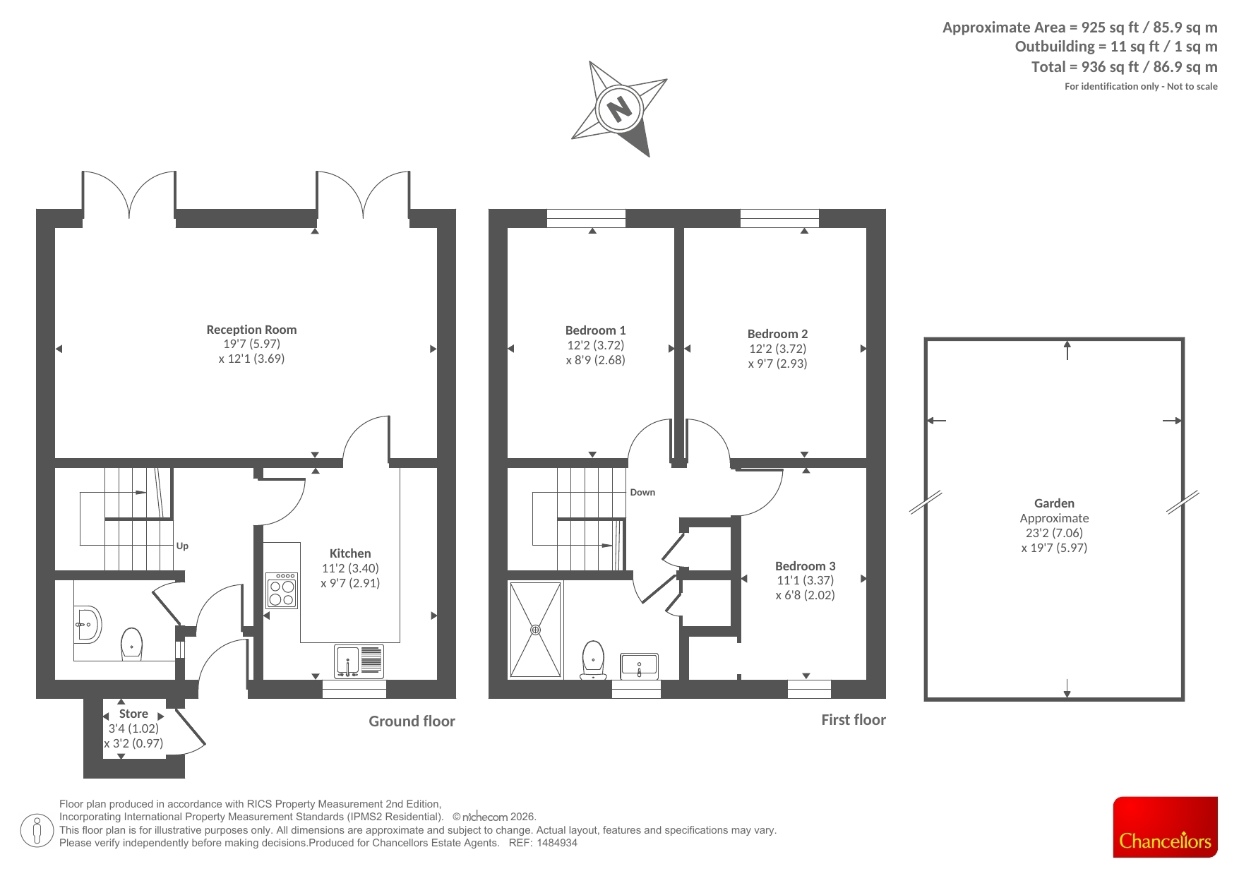 4, Holland Place, Oxford floorplan