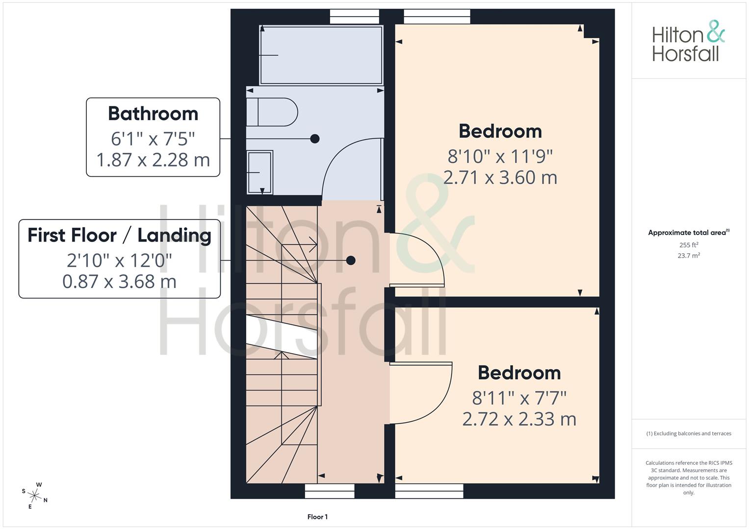 25, Wilding Way, Padiham floorplan
