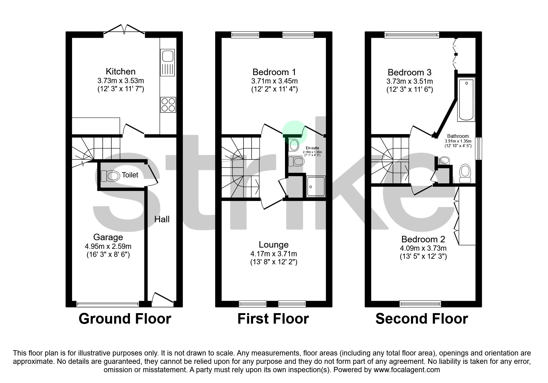 Darent Road, Haydock, St. Helens WA11, 3 bedroom town house for sale