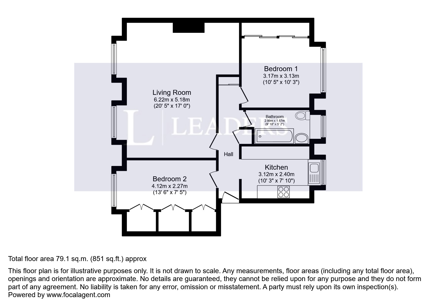 5, Park Manor, Sutton floorplan