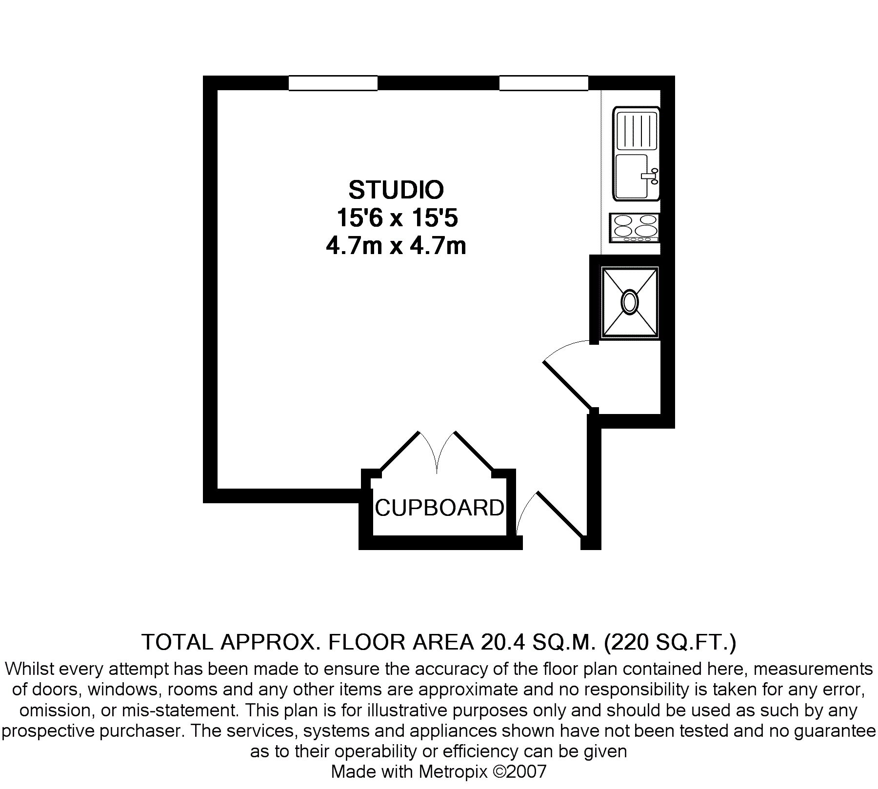 0 Bedrooms Studio to rent in Dennington Park Road, West Hampstead NW6
