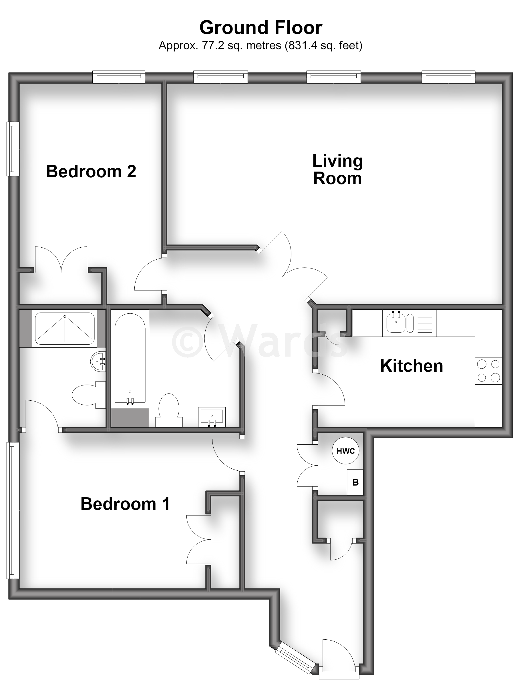 St. Andrew's Park, Tarragon Road, Maidstone floorplan