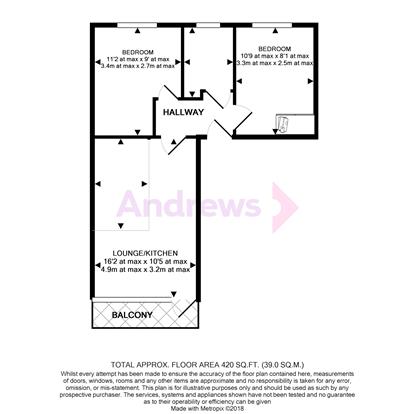 61, Malthouse Place, Romford floorplan