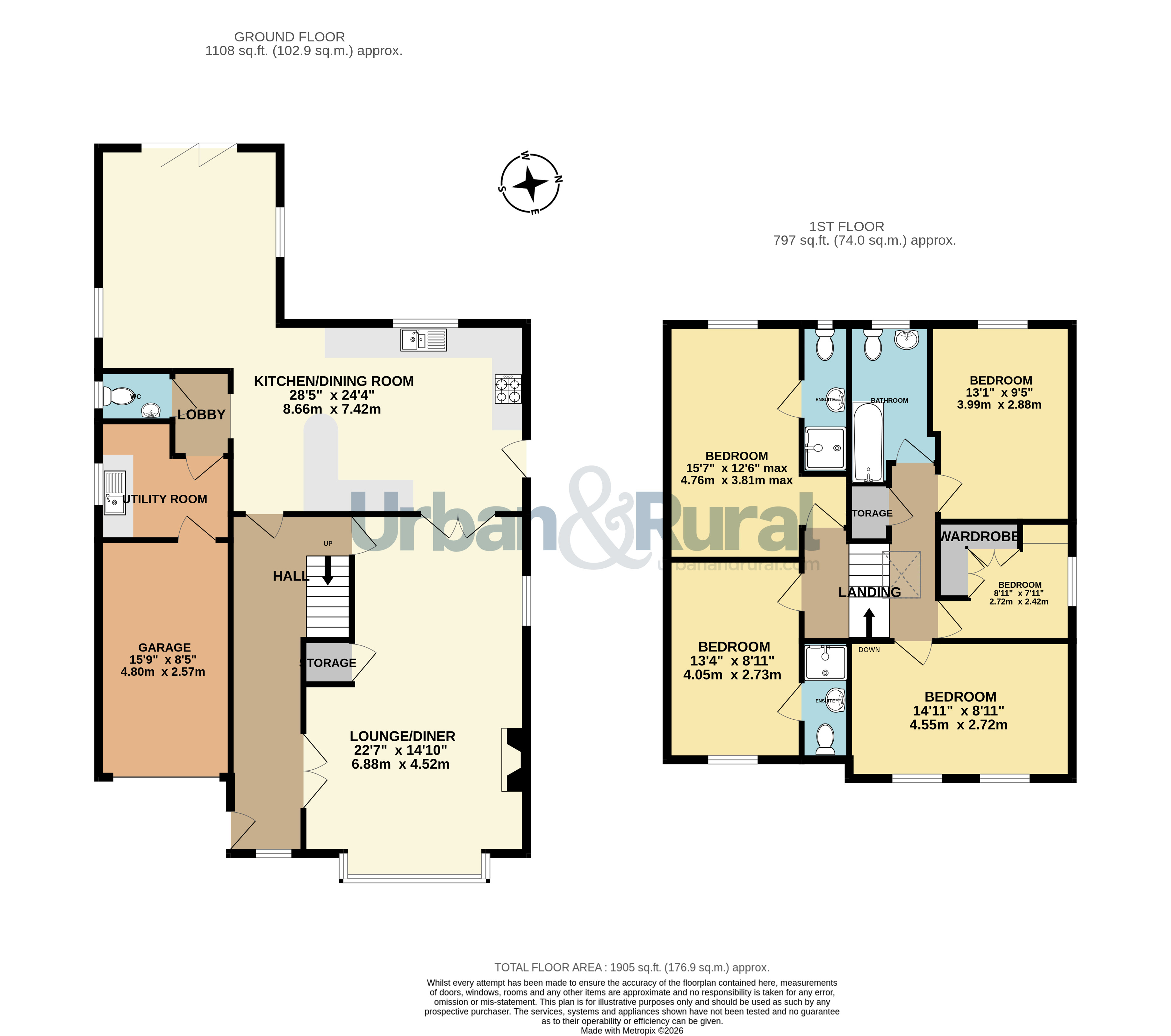 37, Green End, Bedford floorplan