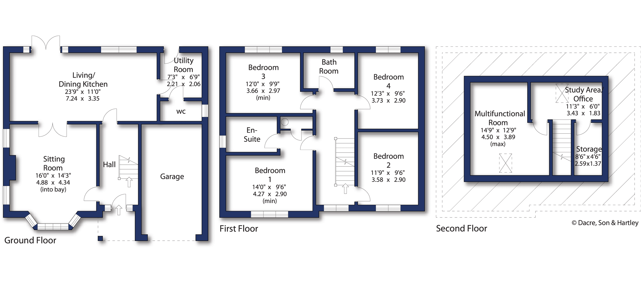 1, Clotherholme Court, Ripon floorplan