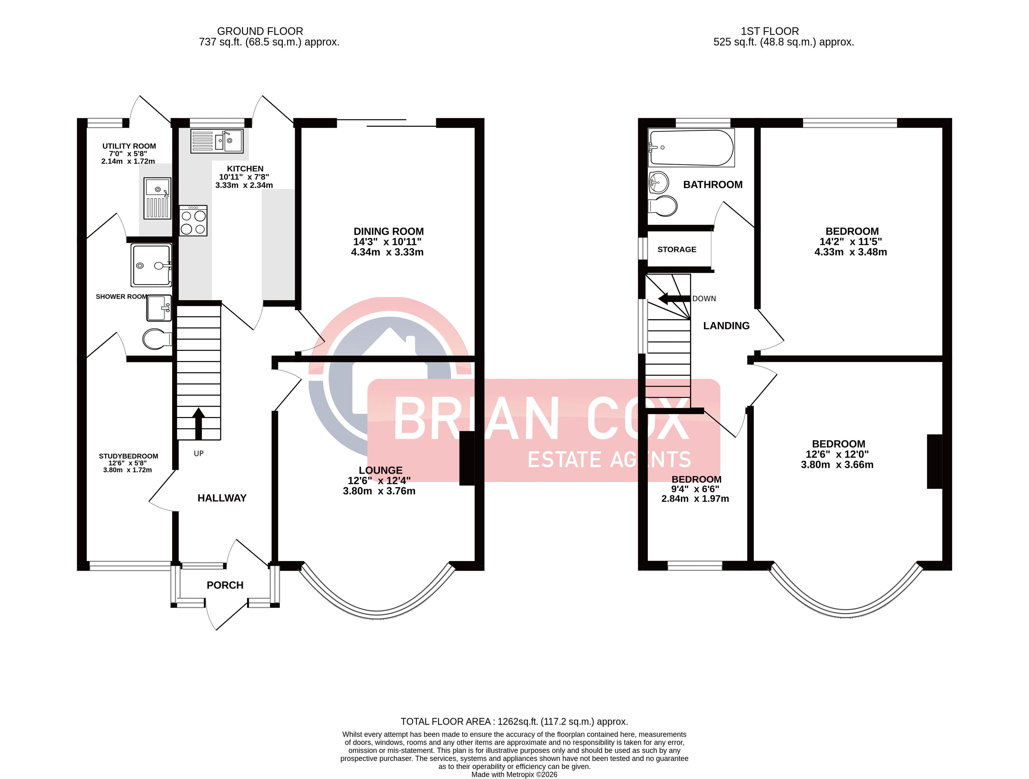 Rusland Park Road, Harrow floorplan