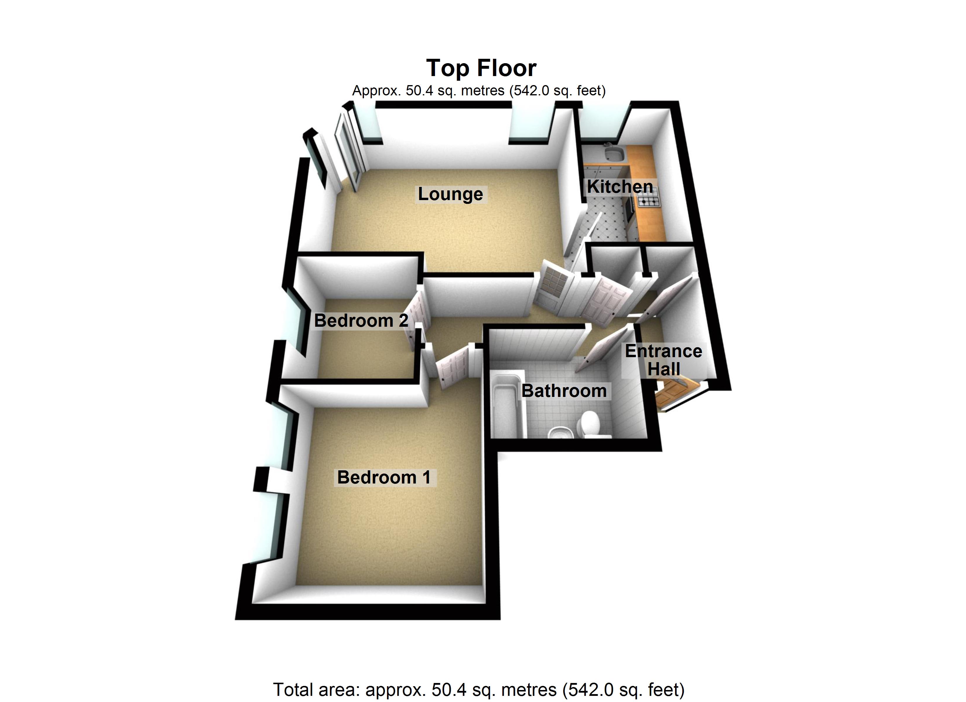 2 Bedrooms Flat for sale in Broom Walk, Sheffield S3