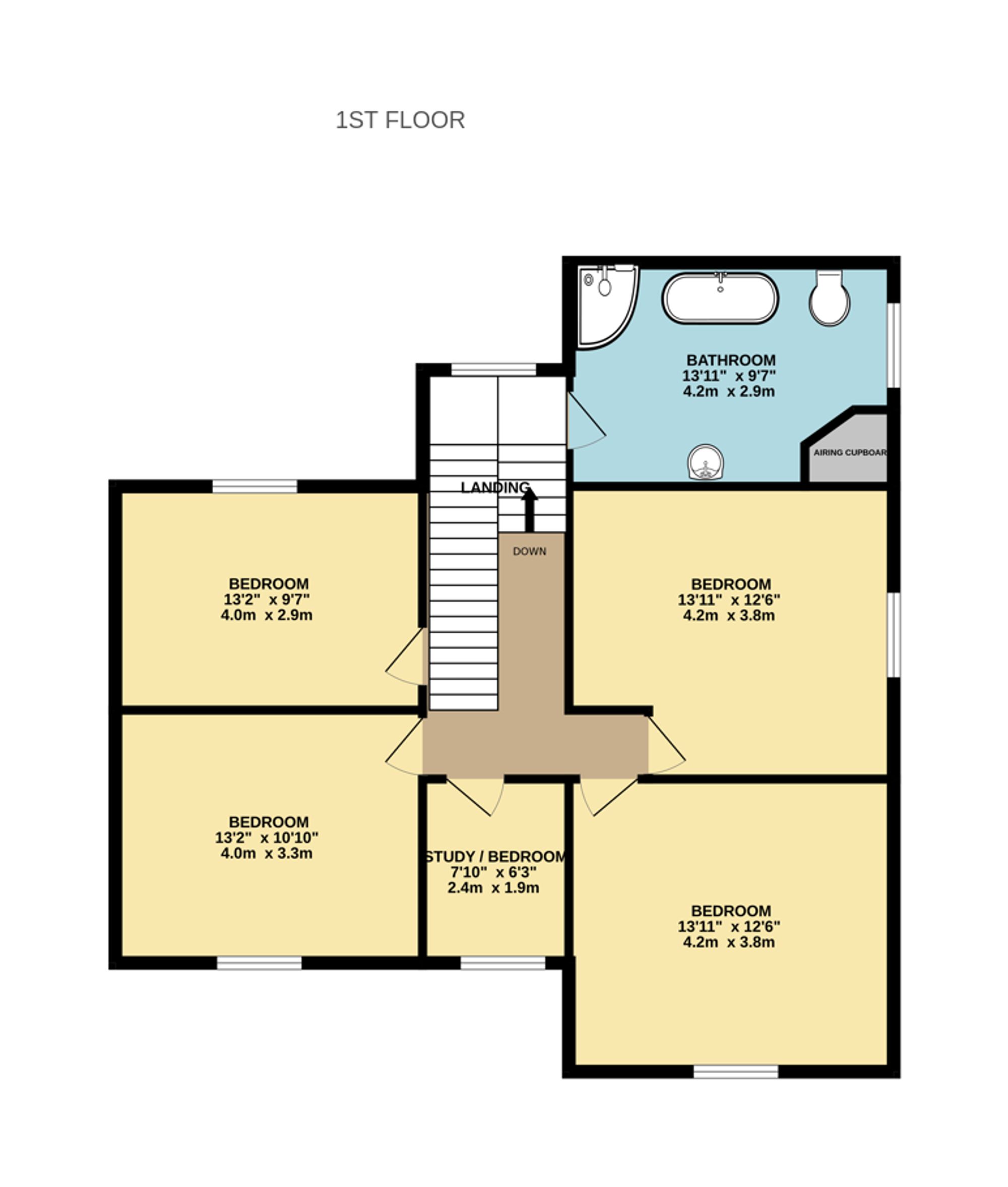 Gower Villa House, Gower Villa Lane, Clynderwen floorplan