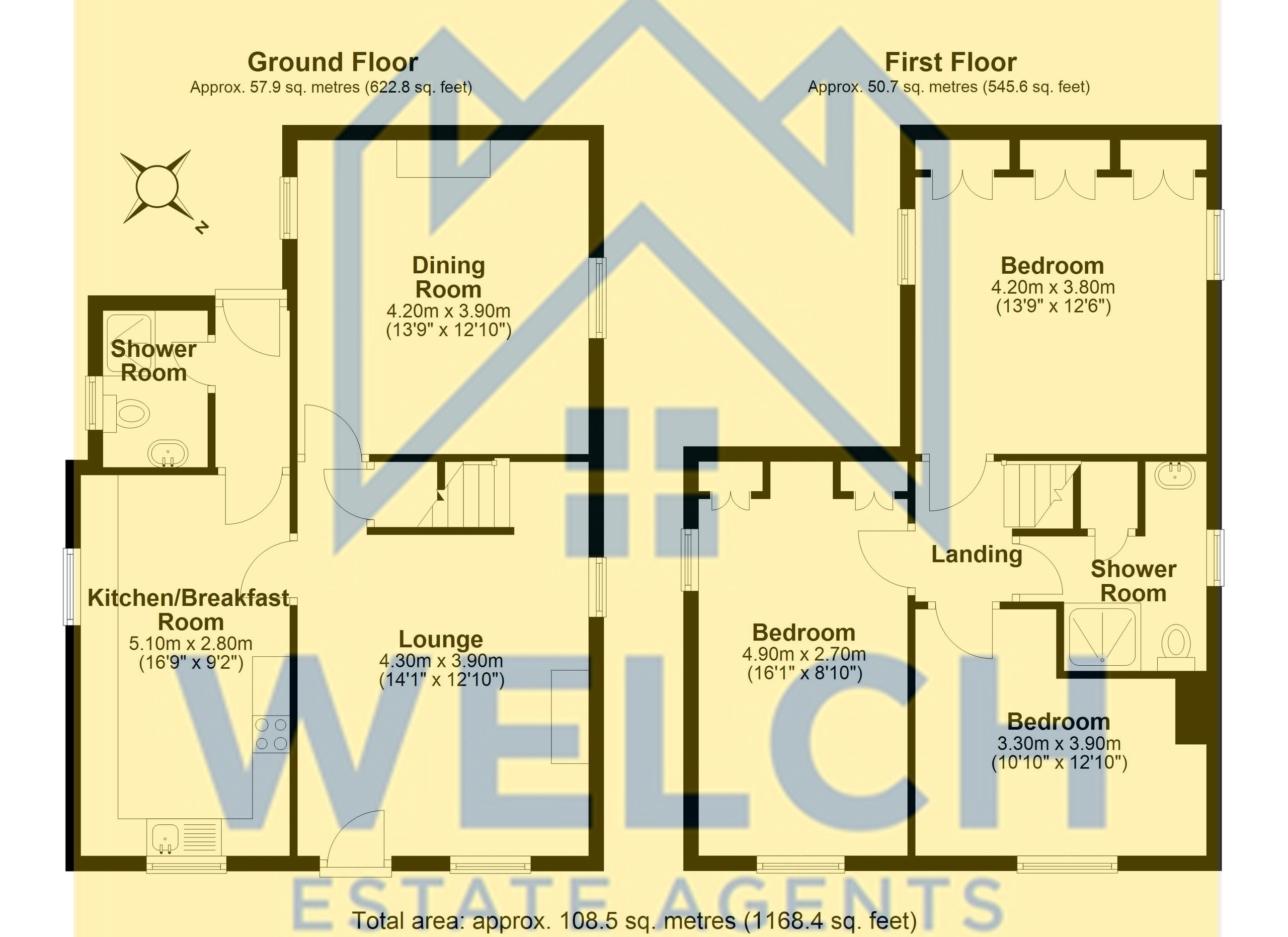 Primrose Bank, Shrewsbury floorplan