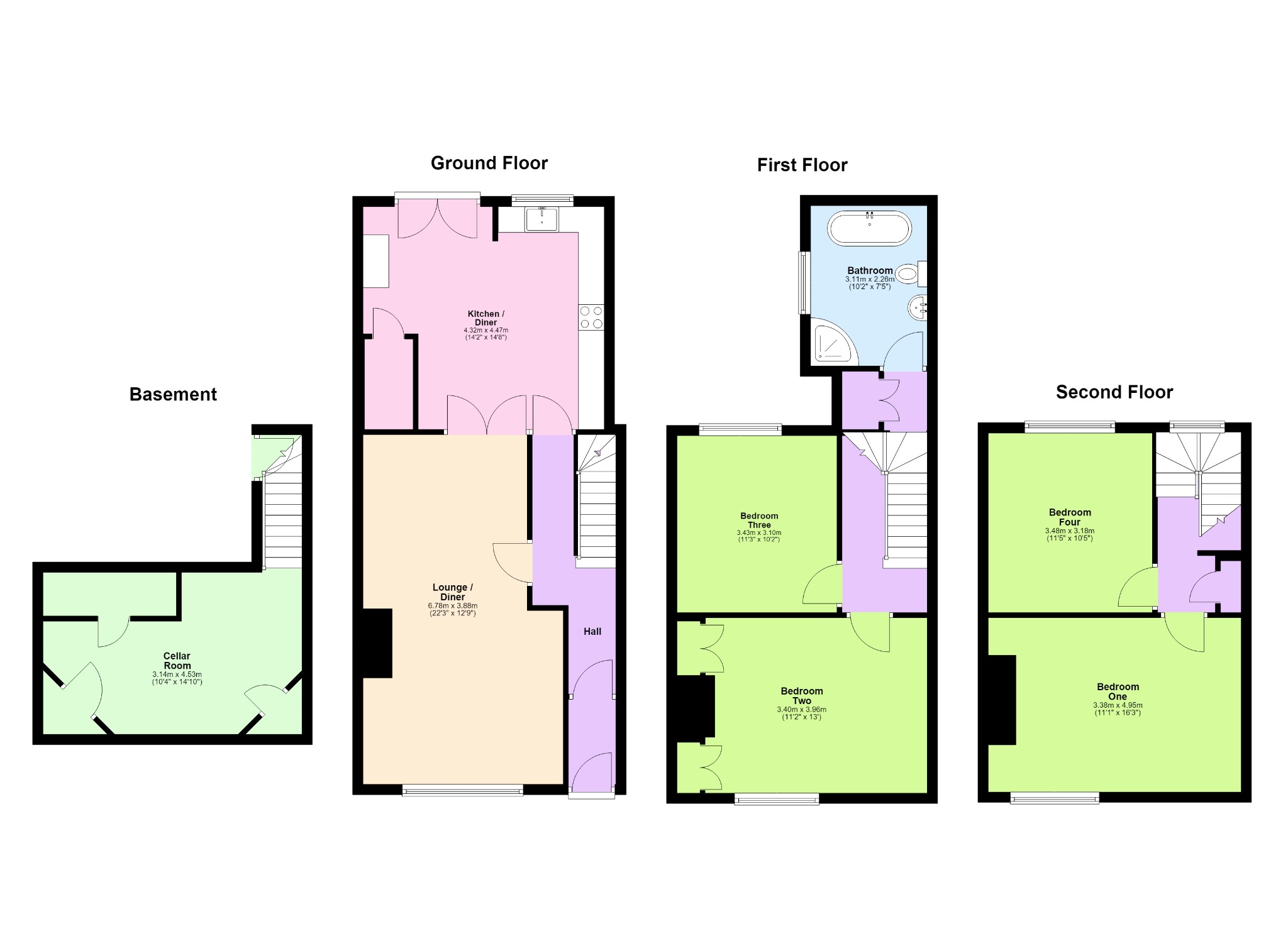 19, High Street, Northamptonshire floorplan