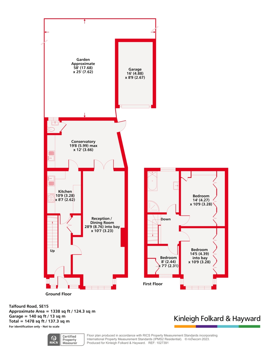 Talfourd Road, Peckham Rye, London, SE15 floorplan
