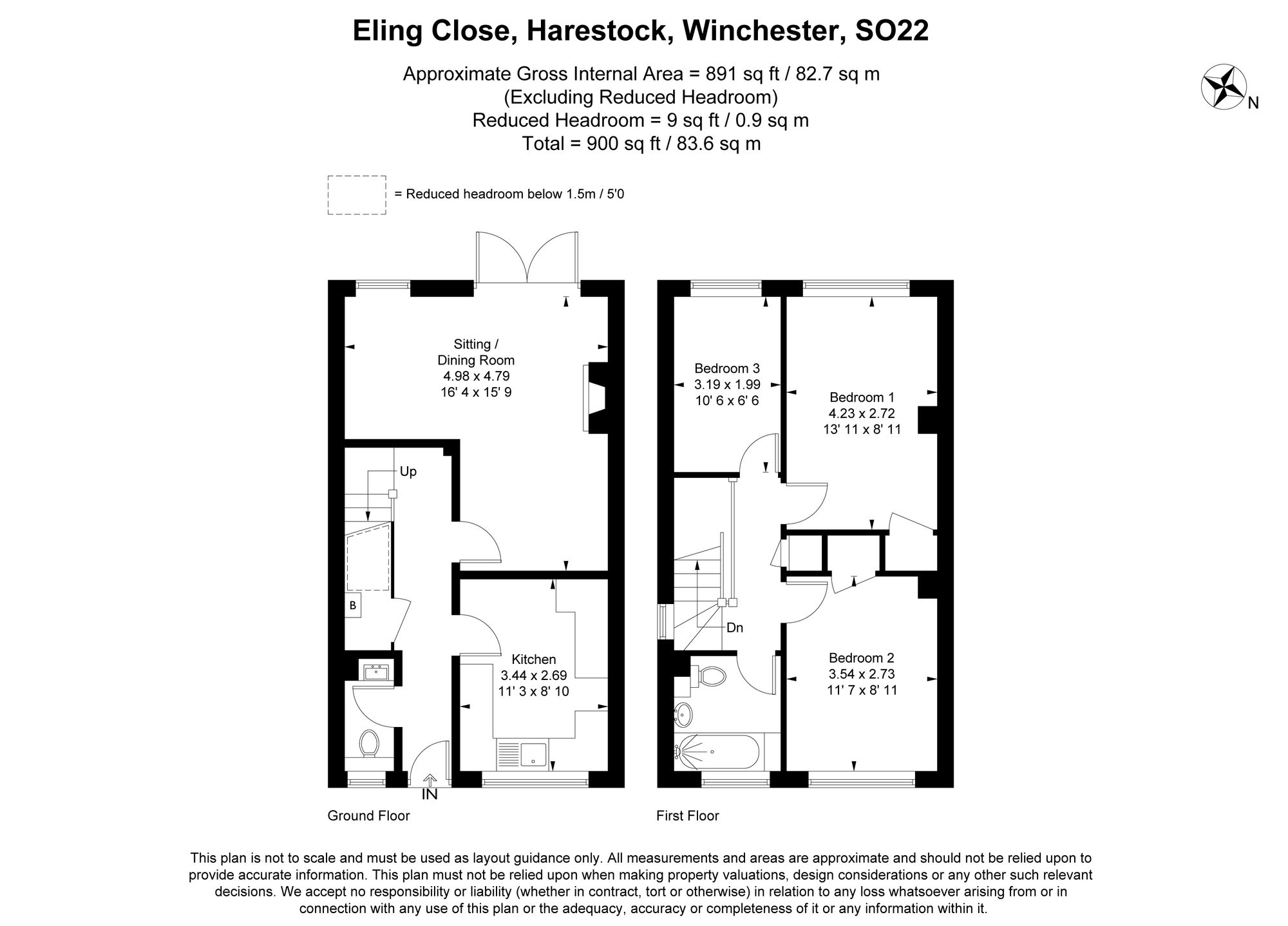 7 Eling Close, Winchester floorplan