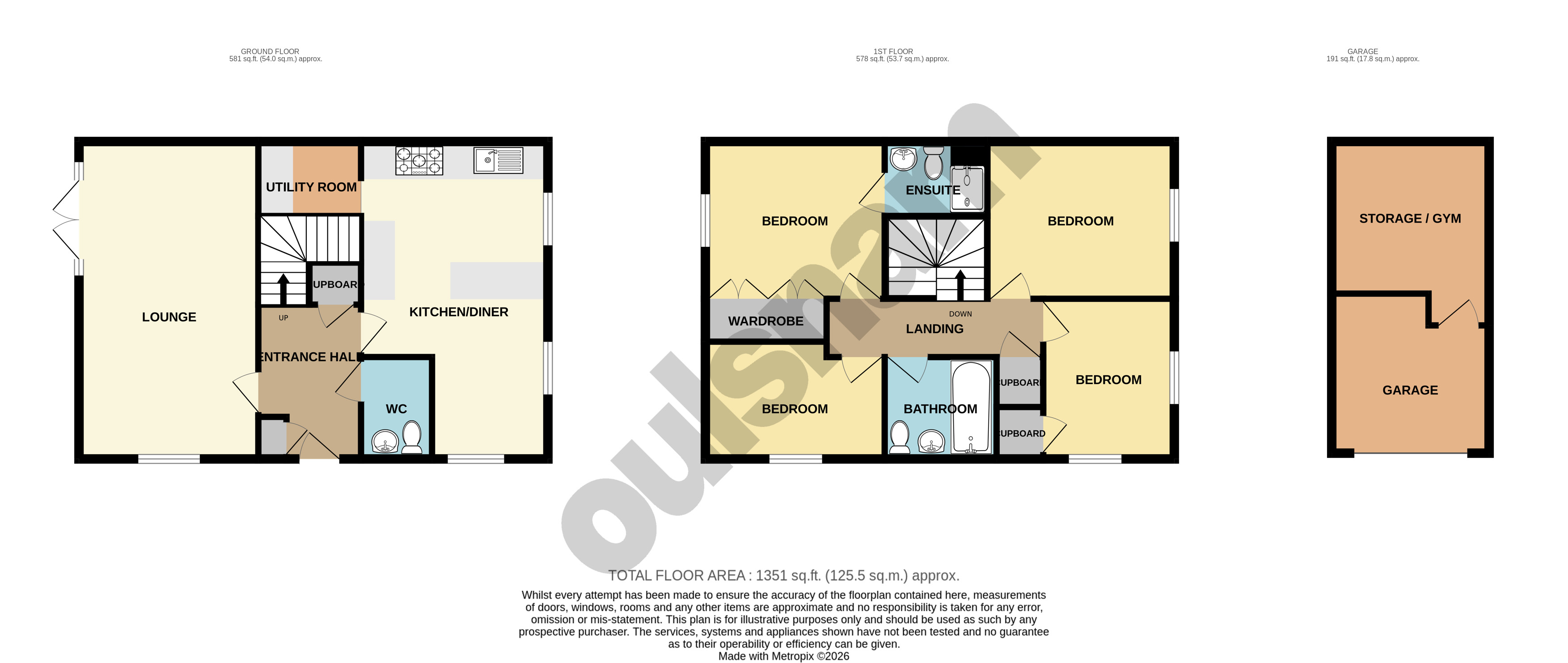 75, Hunts Road, Birmingham floorplan