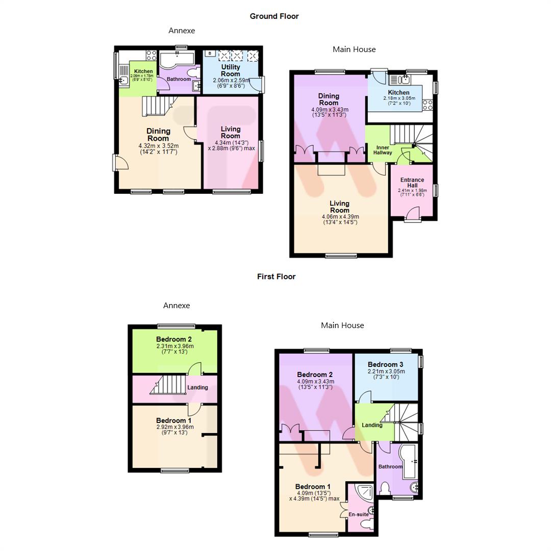 5 Bedrooms Semi-detached house for sale in Bedford Road, Northill, Biggleswade SG18