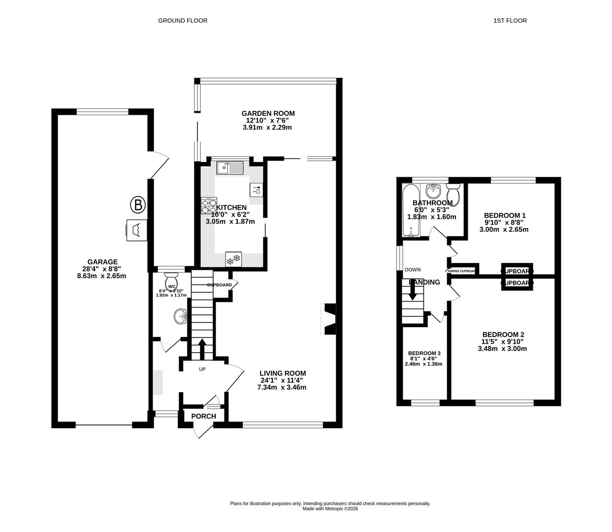 9, Windermere Road, Haywards Heath floorplan